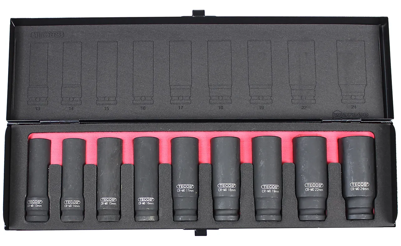 Kraftpipesett lang 1/2" tecos tecos