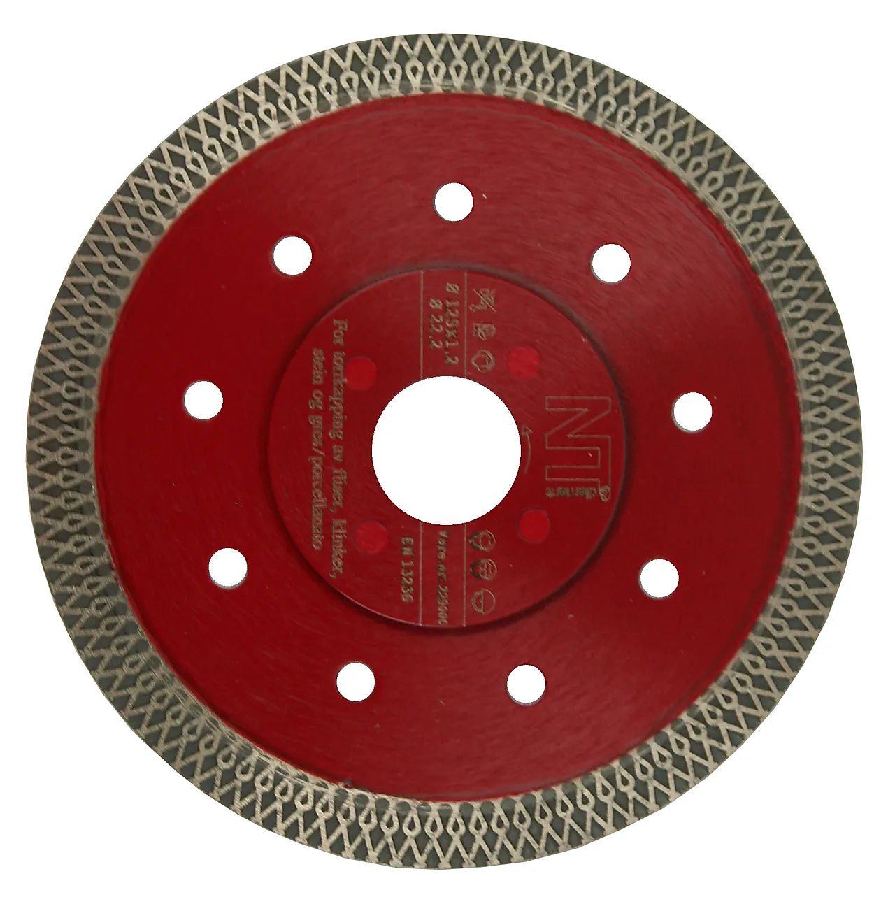 Diamantblad nt 125x22,2mm redline nordic tools