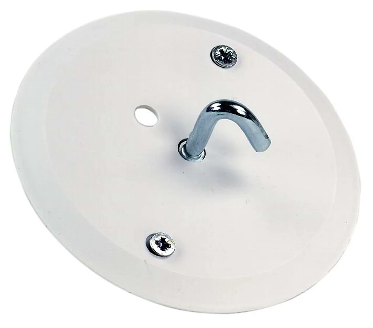 Takklokk m/ krok PVC hvit