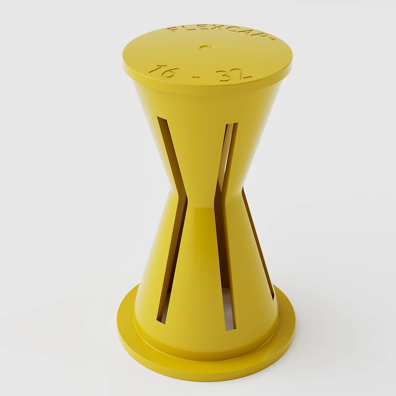 Vernehylse flexcap 16-32 gul 100 stk