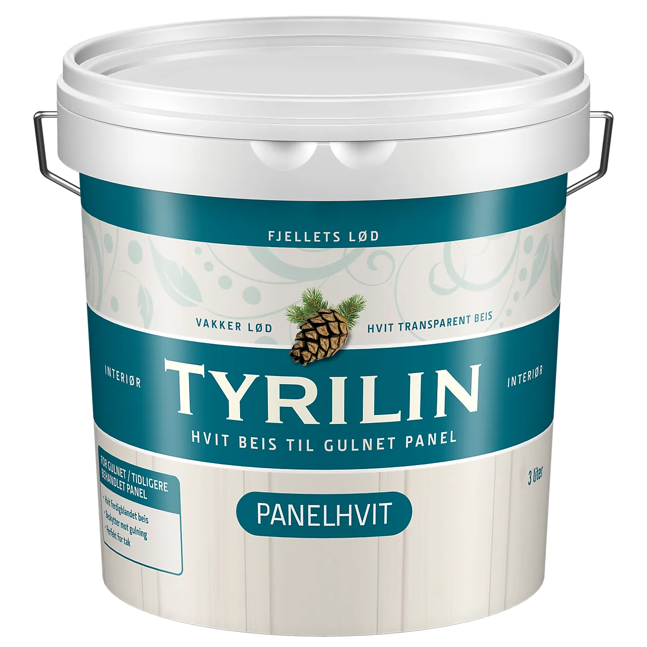 Tyrilin Panelhvit 3L Panel-Lut 3 L Tyrilin Panelhvit 3L Panel-Lut 3 L