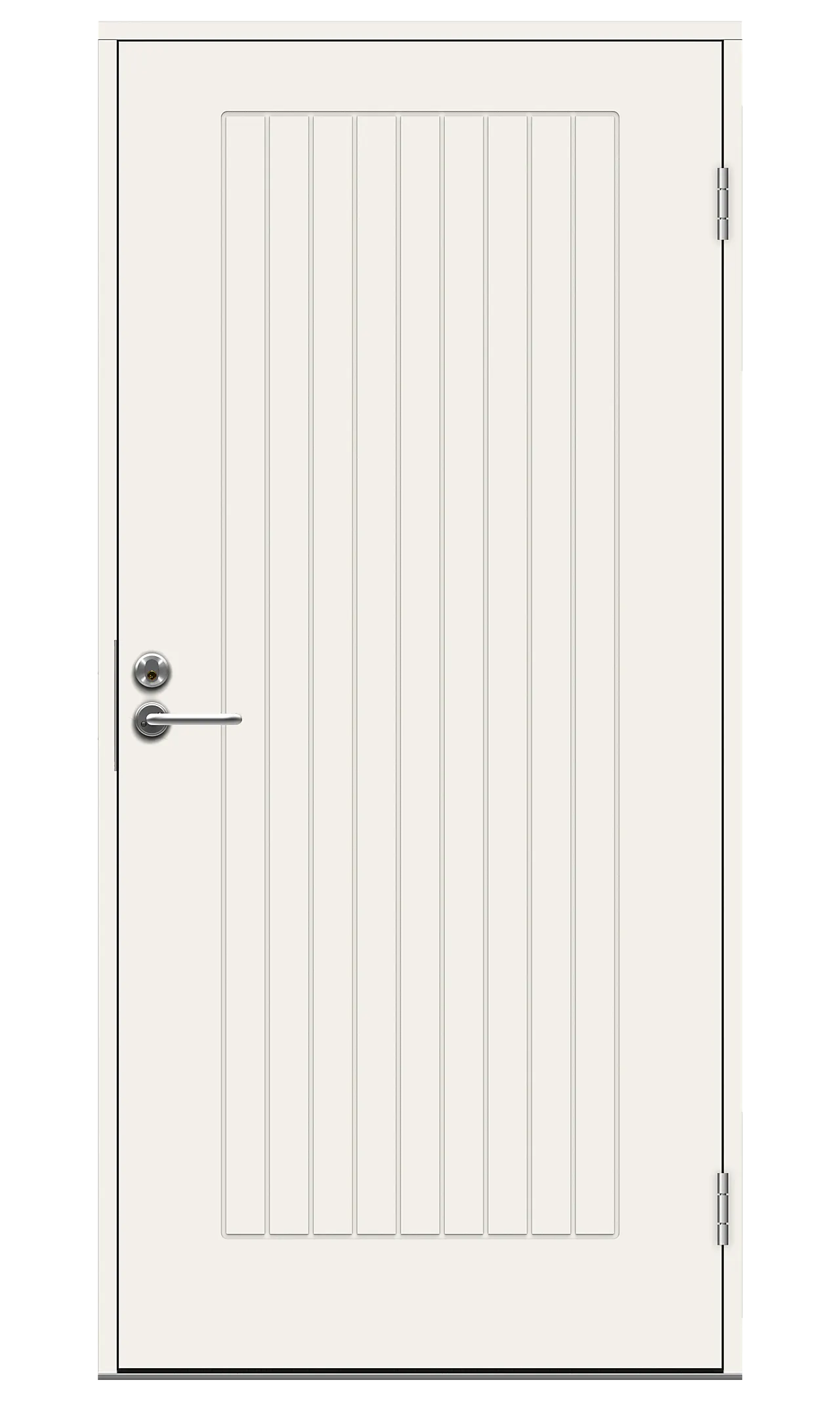 Tradition ytterdør 100x210 cm høyrehengslet Tradition ytterdør 100x210 cm høyrehengslet