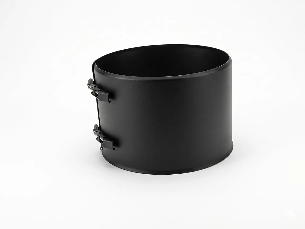 Pyntedeksel h:150mm sort ø250 høyde 150mm