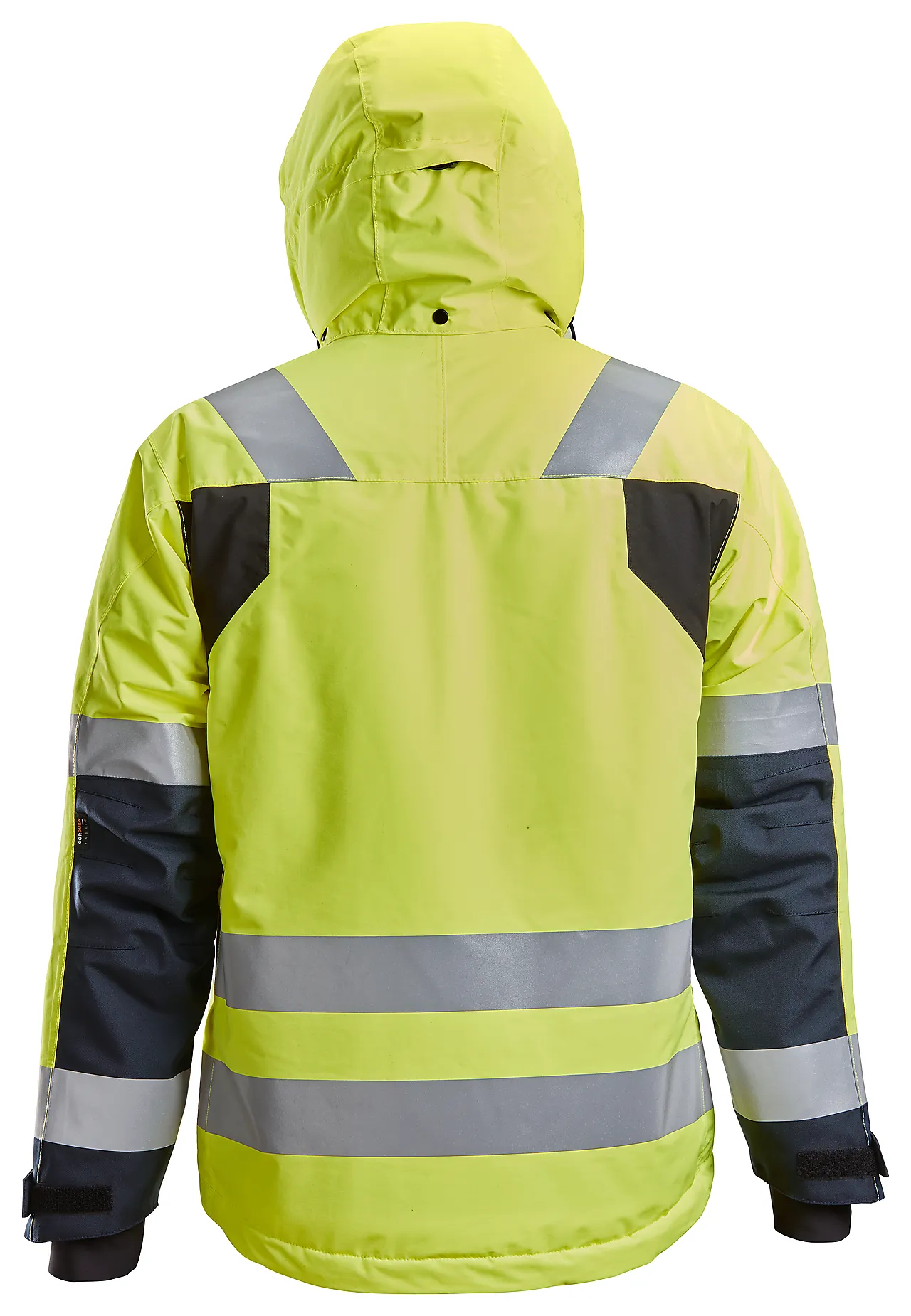 Snickers 1132 vinterjakke gul/mørk blå str S null - S - 2 - Miniatyr