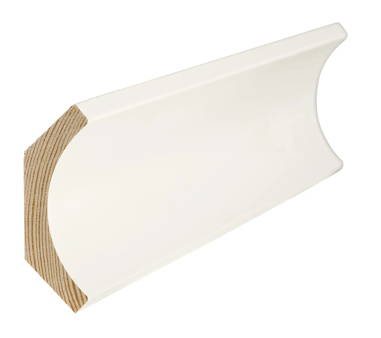 Hulkillist tak furu hvit bomull S0502-Y 15x45x4400 mm Hulkillist tak furu hvit bomull S0502-Y 15x45x4400 mm