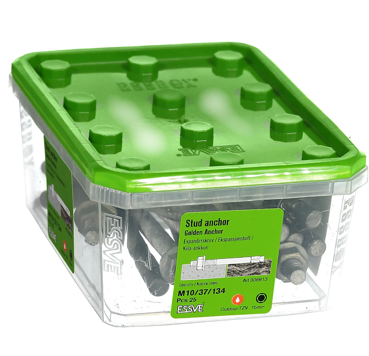 Ekspansjonsbolt Golden Anchor M10/37/134 25 stk null - null - 2 - Miniatyr