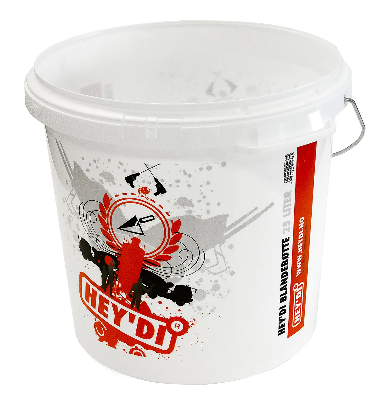 Blandebøtte 25 ltr heydi blandebøtte