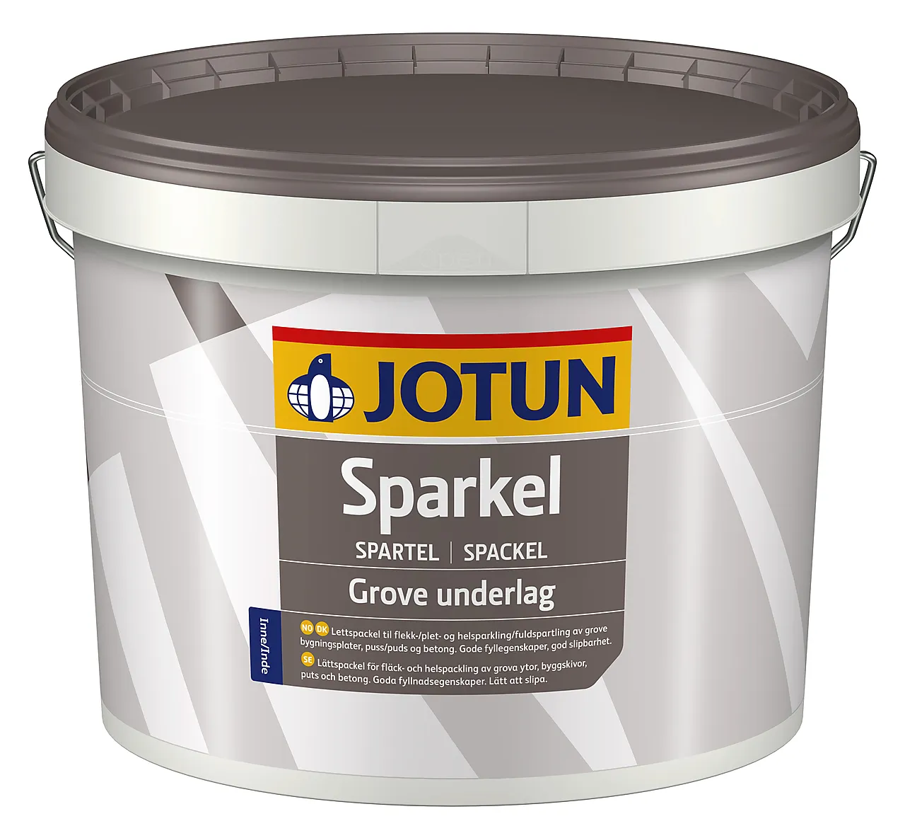 Sparkel grove underlag 10 liter Sparkel grove underlag 10 liter