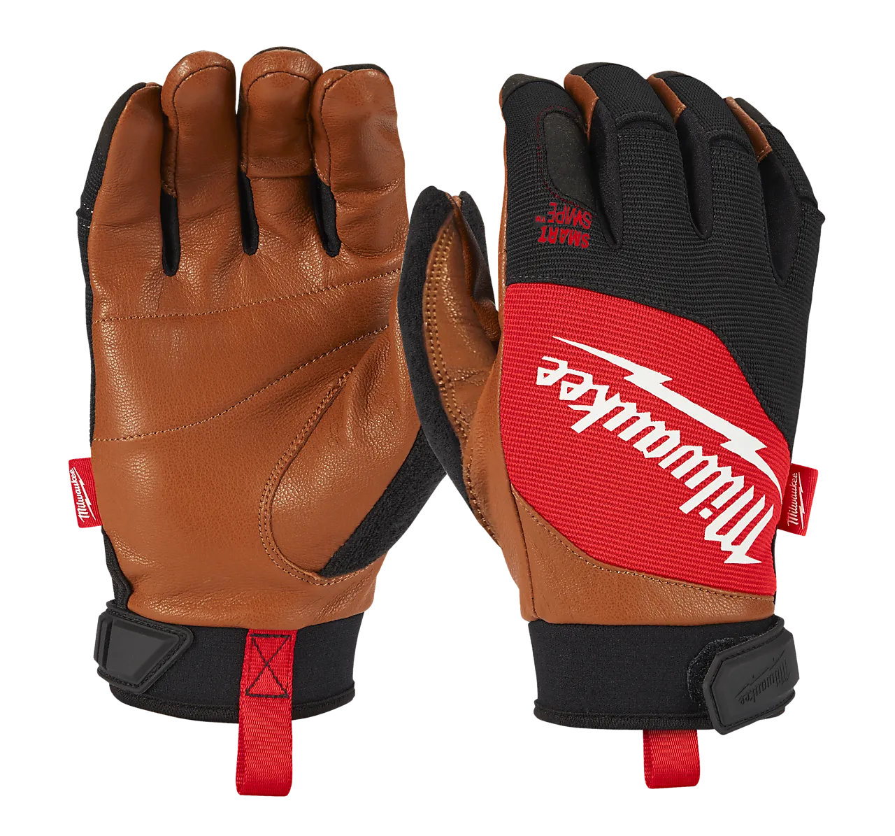 Hansker hybrid lær str M Hansker hybrid lær str M