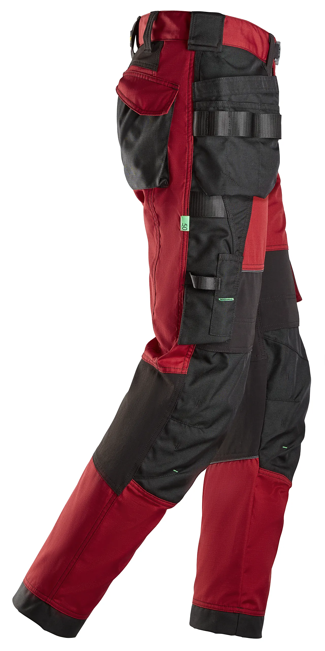Bukse  FlexiWork+ mørk rød/sort str 58 null - null - 2 - Miniatyr