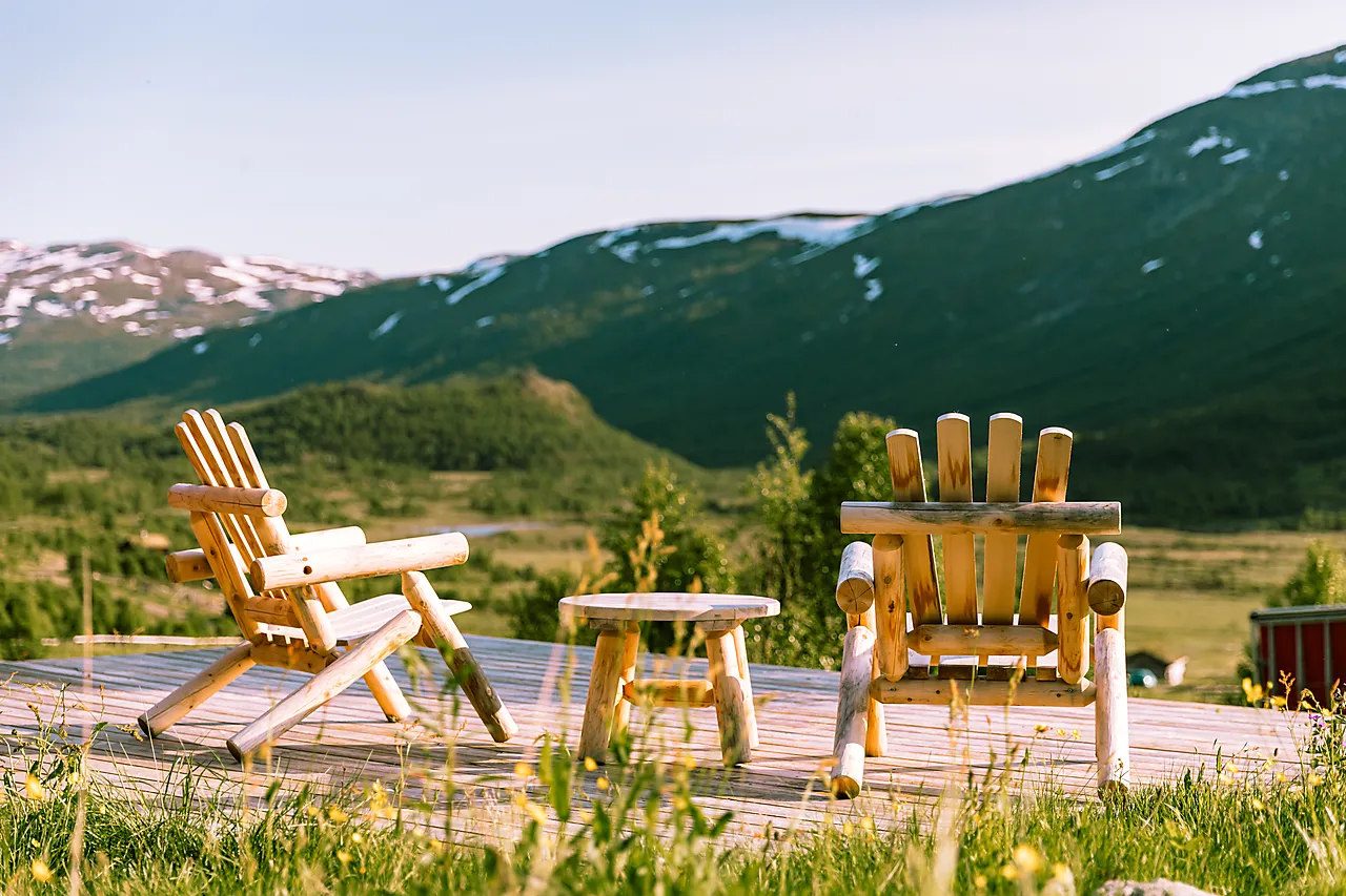 Sidebord rundt Log null - null - 2 - Miniatyr